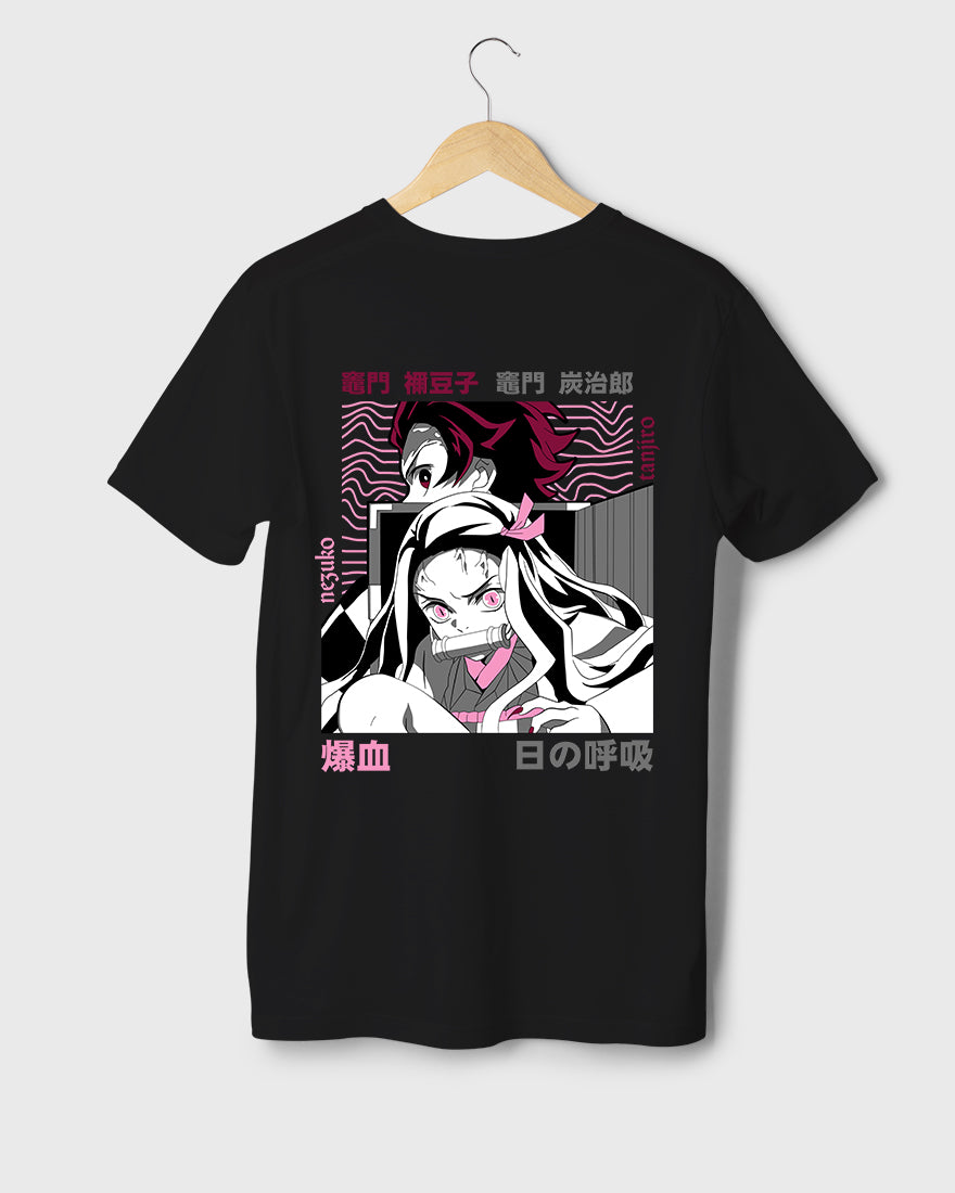 Mens Regular Tshirt Anime Demon Slayer Nezuko