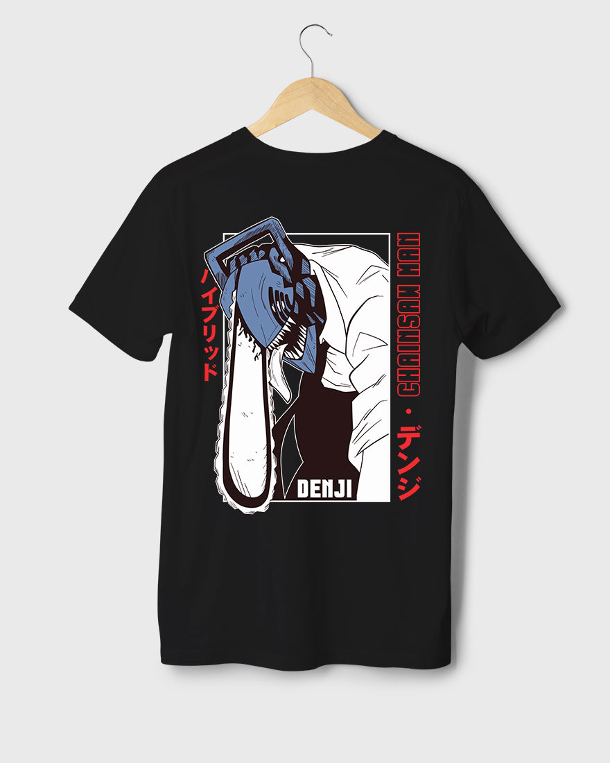 Mens Regular Tshirt Anime Chainsaw Man Denji 2