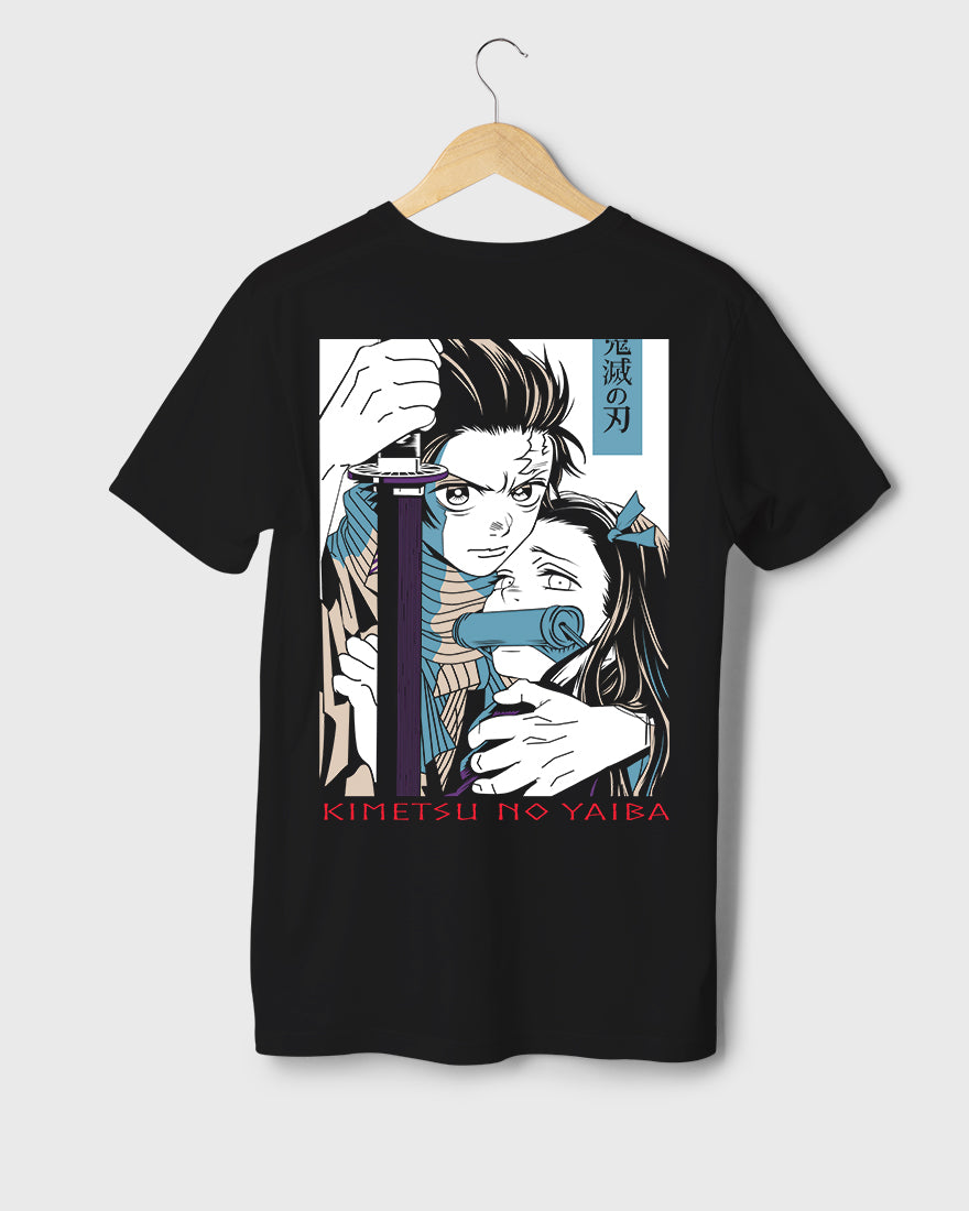 Mens Regular Tshirt Anime Demon Slayer Kimetsu2