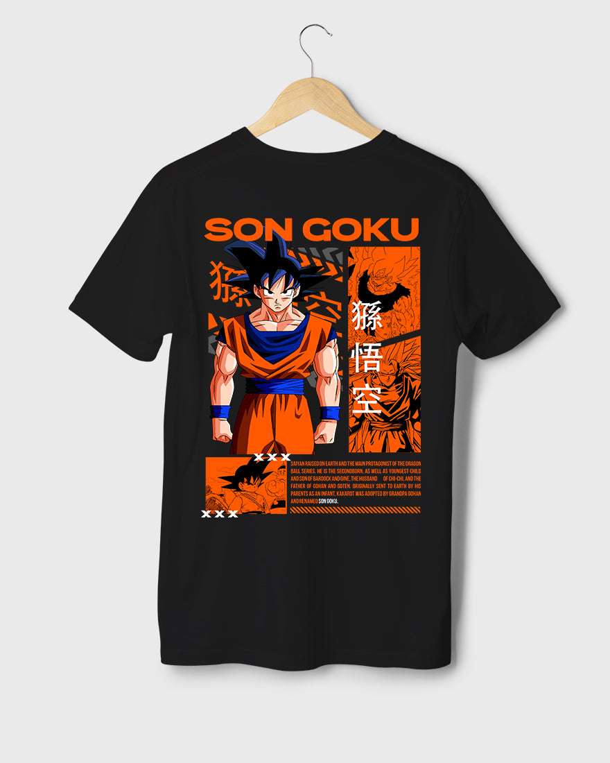 Mens Regular Tshirt Anime Dragon Balls Son Goku