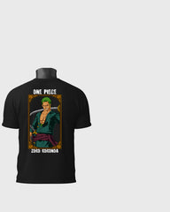 Mens Regular Tshirt Anime One Piece Zoro Color 1