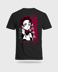 Mens Regular Tshirt Anime Demon Slayer Tanjiro 3