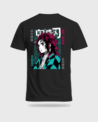 Mens Regular Tshirt Anime Demon Slayer Tanjiro 4