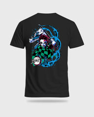 Mens Regular Tshirt Anime Demon Slayer Tanjiro 6