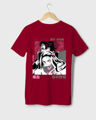 Mens Regular Tshirt Anime Demon Slayer Nezuko