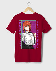 Mens Regular Tshirt Anime Chainsaw Man Makima 2