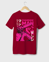 Mens Regular Tshirt Anime Chainsaw Man Denji 3