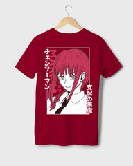 Mens Regular Tshirt Anime Chainsaw Man Makima 1