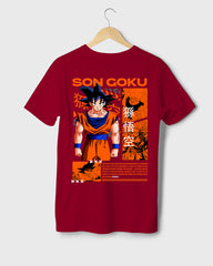 Mens Regular Tshirt Anime Dragon Balls Son Goku