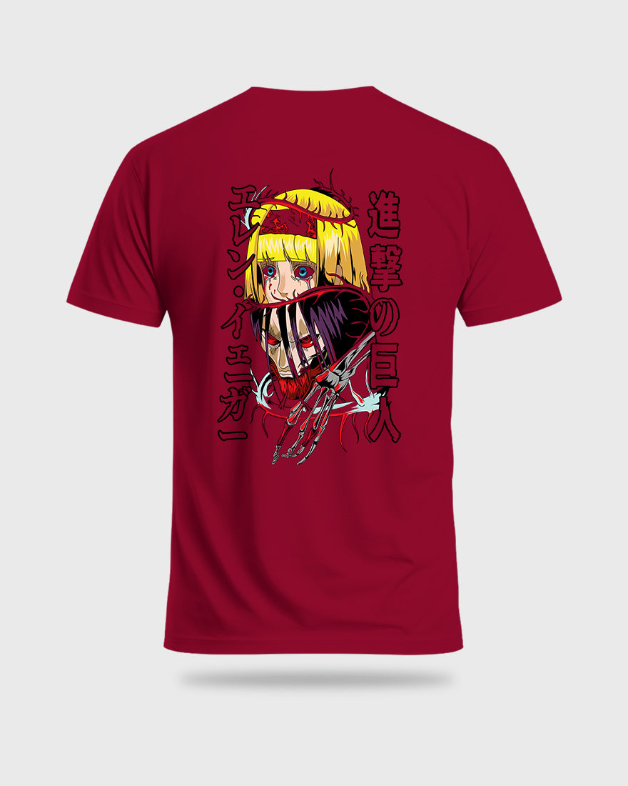 Mens Regular Tshirt Anime Demon Slayer Inner Beast