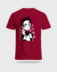 Mens Regular Tshirt Anime Demon Slayer Tanjiro 3