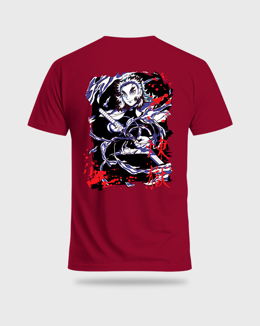 Mens Regular Tshirt Anime Demon Slayer Tanjiro 7