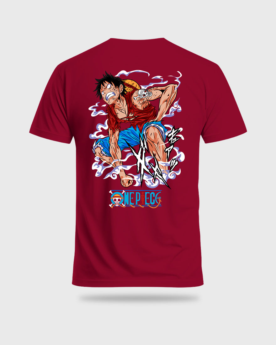 Mens Regular Tshirt Anime One Piece Luffy 2