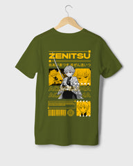 Mens Regular Tshirt Anime Demon Slayer Agatsuma