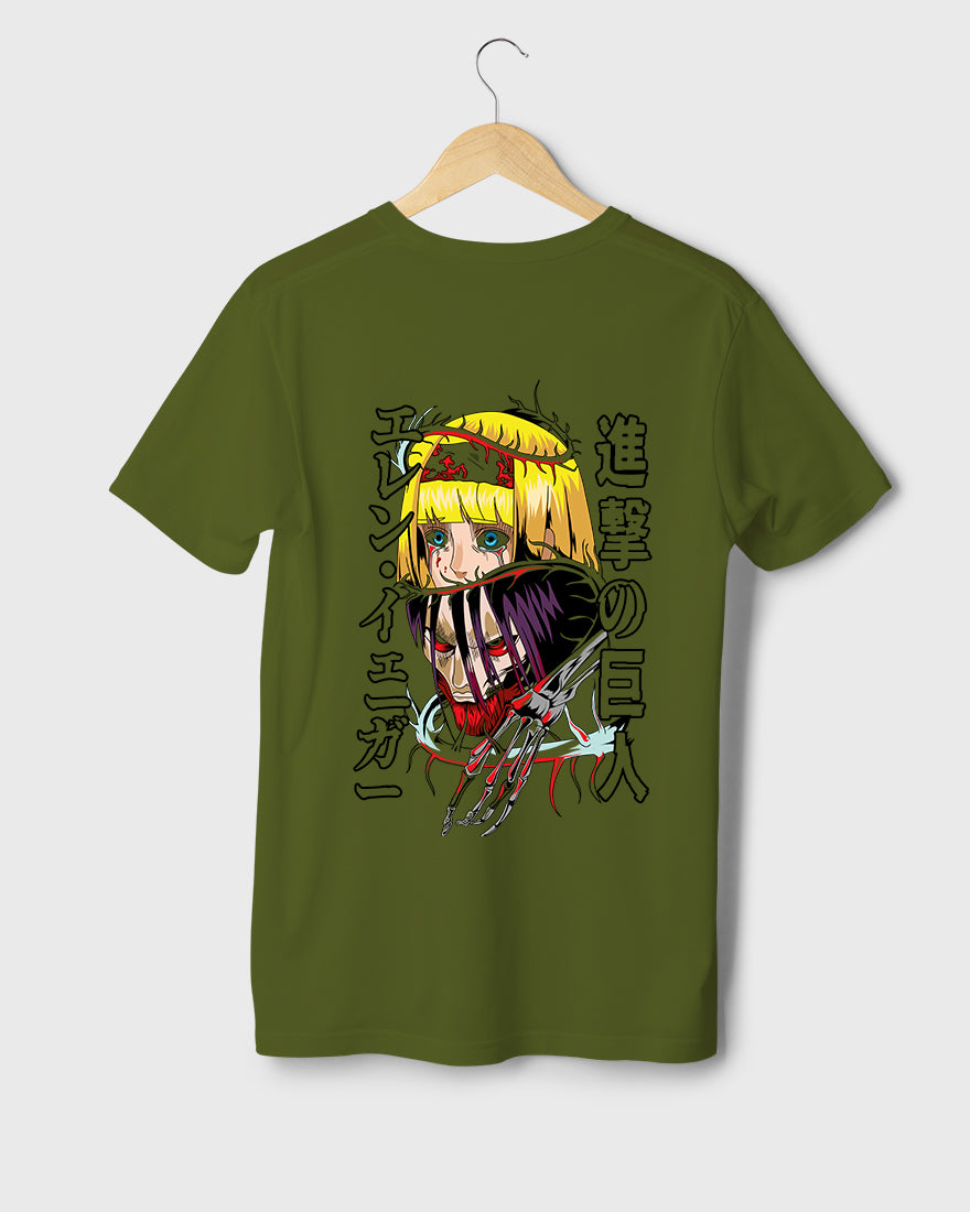 Mens Regular Tshirt Anime Demon Slayer Inner Beast