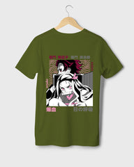 Mens Regular Tshirt Anime Demon Slayer Nezuko