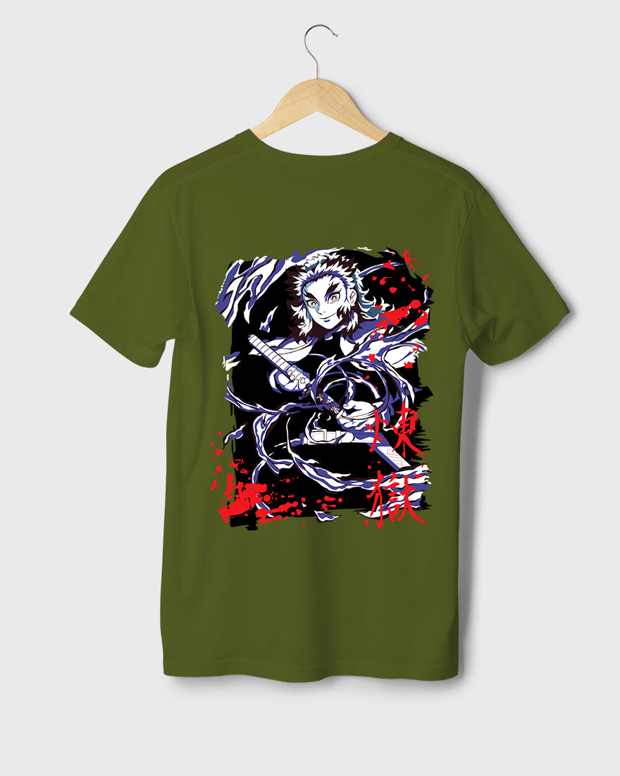 Mens Regular Tshirt Anime Demon Slayer Tanjiro 7