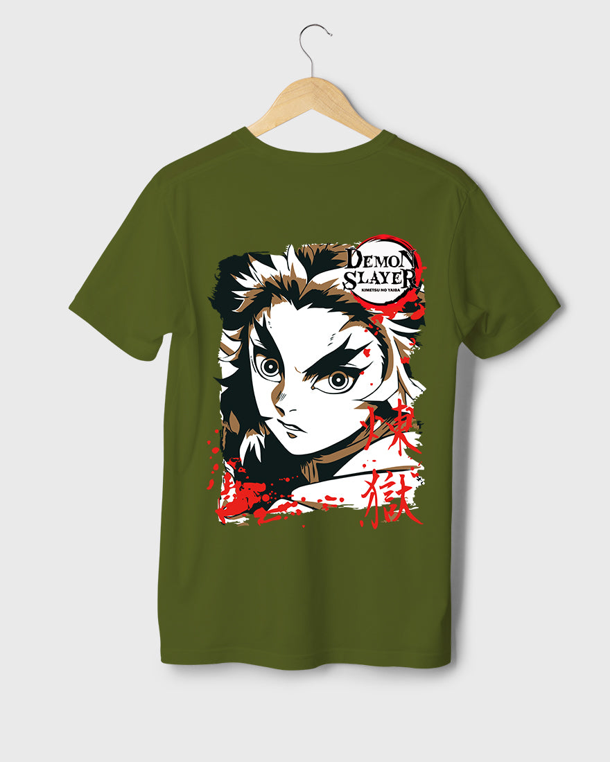 Mens Regular Tshirt Anime Demon Slayer Tanjiro 9