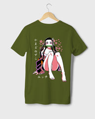 Mens Regular Tshirt Anime Demon Slayer Nezuko 3