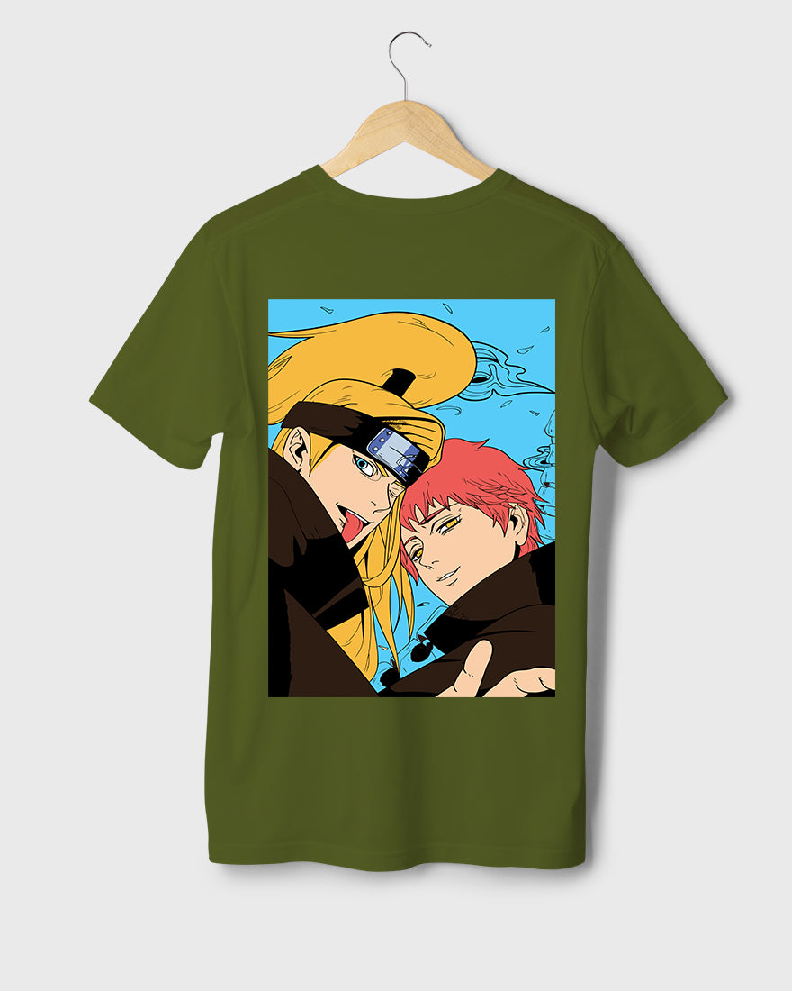 Mens Regular Tshirt Anime Naruto 7