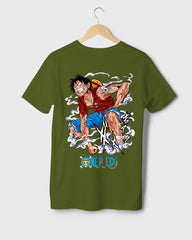 Mens Regular Tshirt Anime One Piece Luffy 2