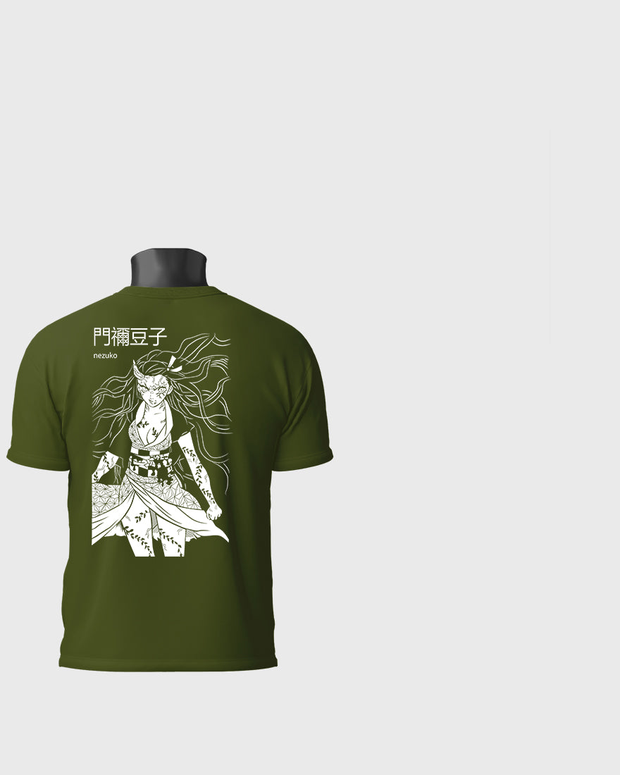 Mens Regular Tshirt Anime Demon Slayer Nezuko 2