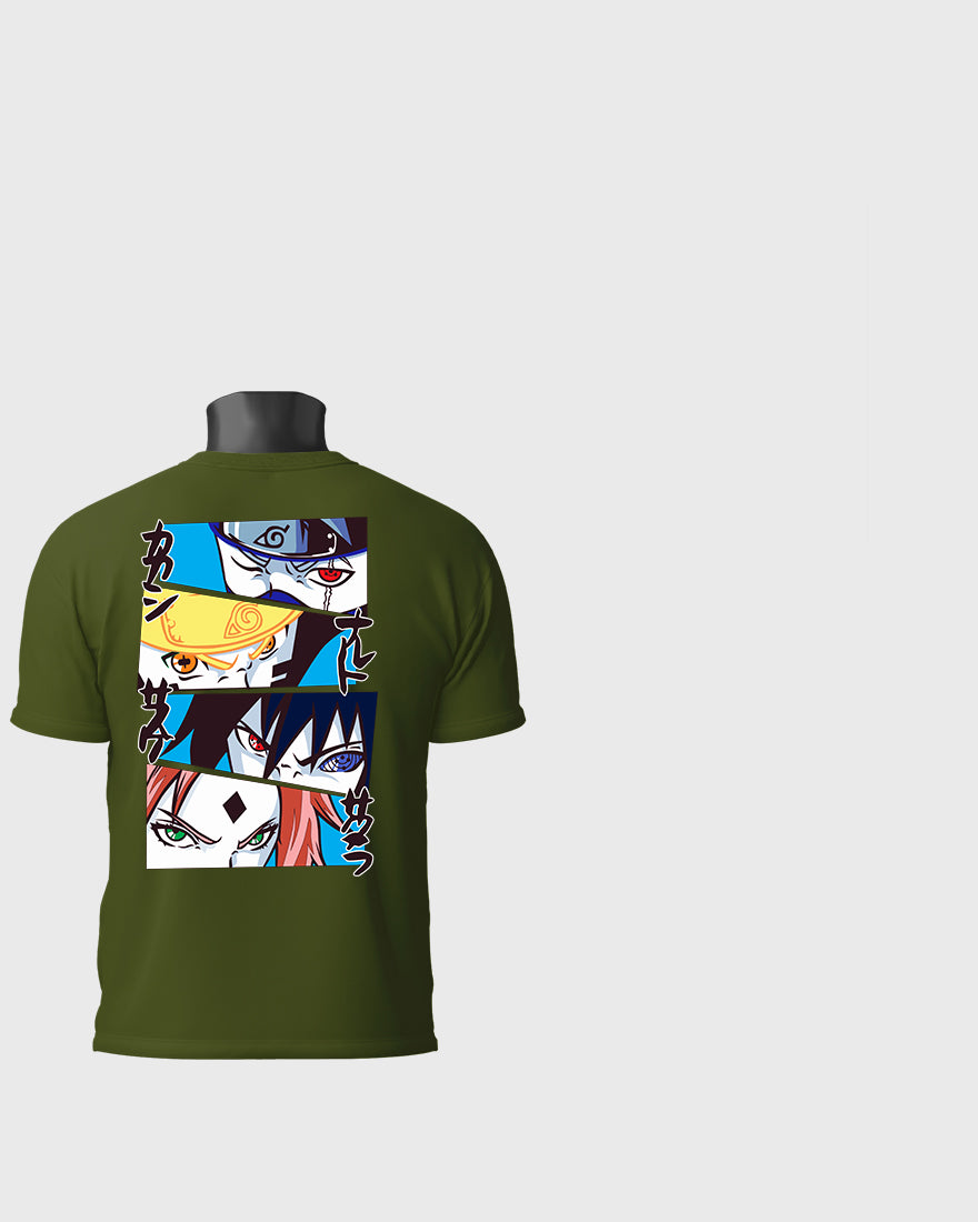 Mens Regular Tshirt Anime Naruto 13