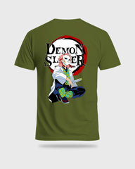 Mens Regular Tshirt Anime Demon Slayer Kimetsu