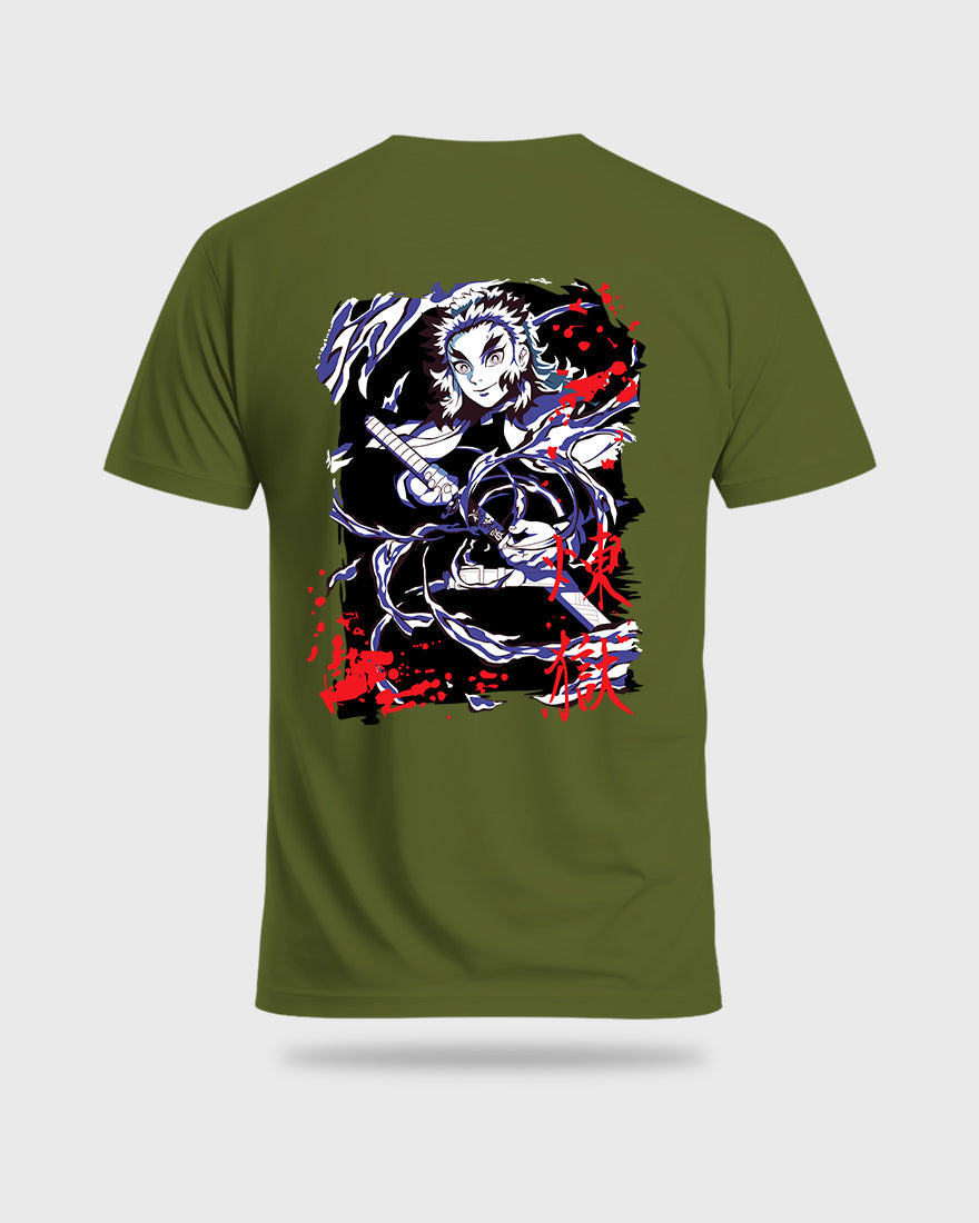 Mens Regular Tshirt Anime Demon Slayer Tanjiro 7