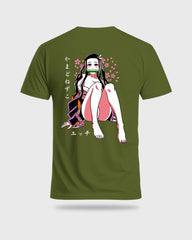 Mens Regular Tshirt Anime Demon Slayer Nezuko 3