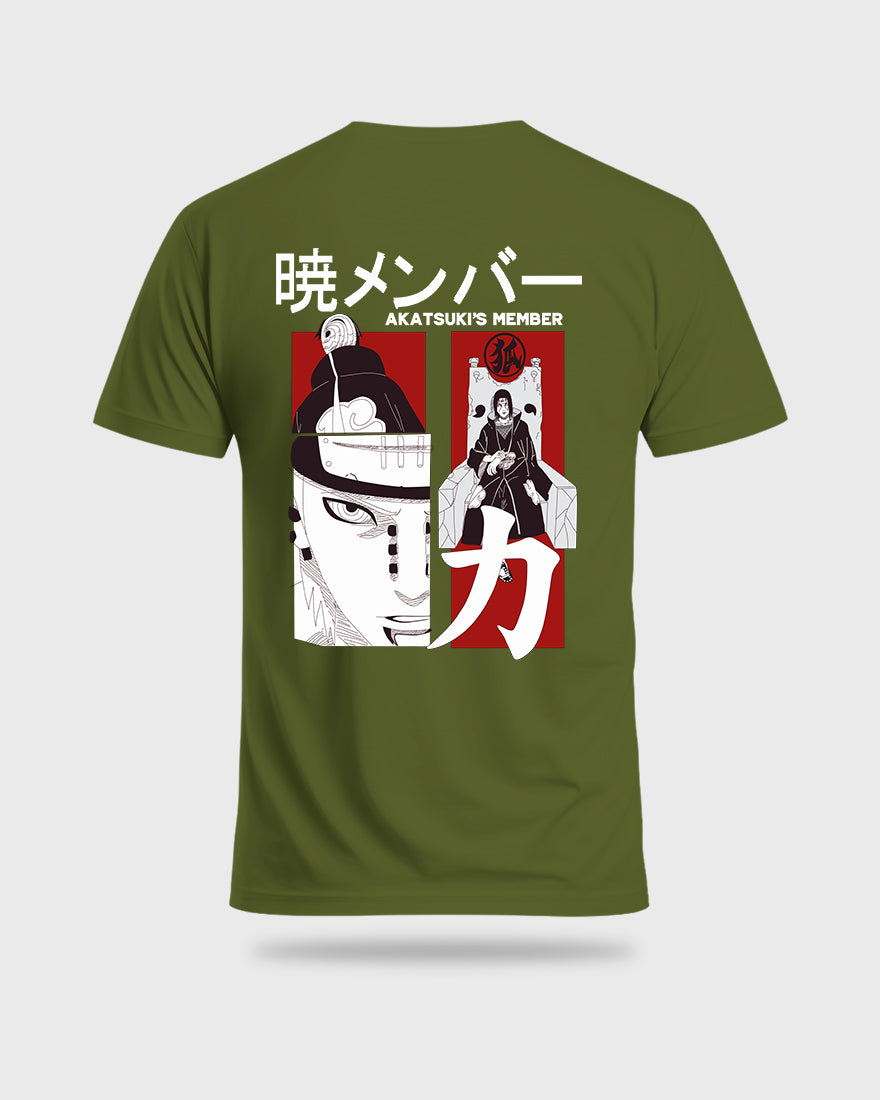 Mens Regular Tshirt Anime Naruto 10