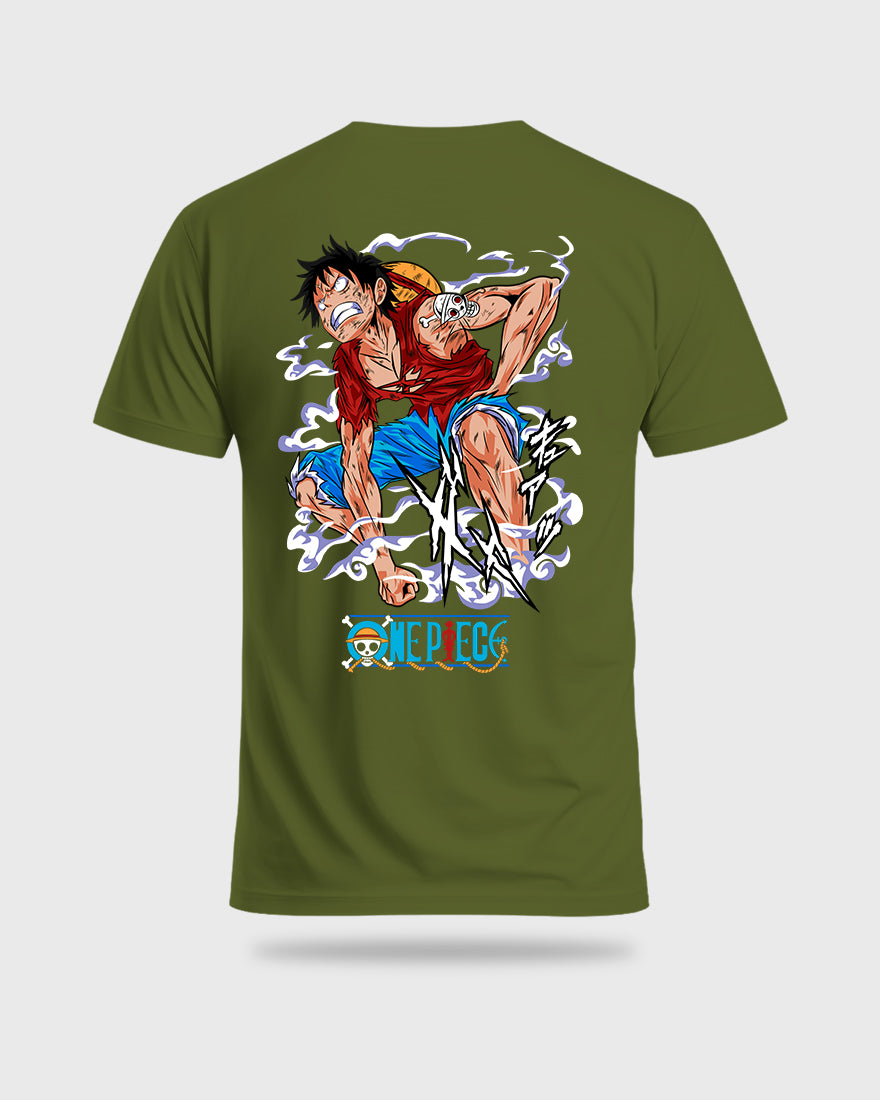 Mens Regular Tshirt Anime One Piece Luffy 2