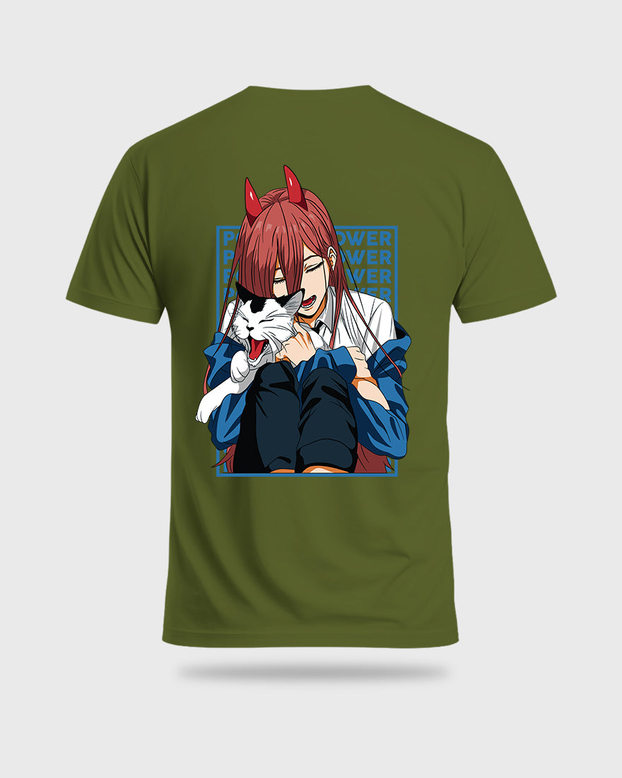 Mens Regular Tshirt Anime Chainsaw Man Makima 3