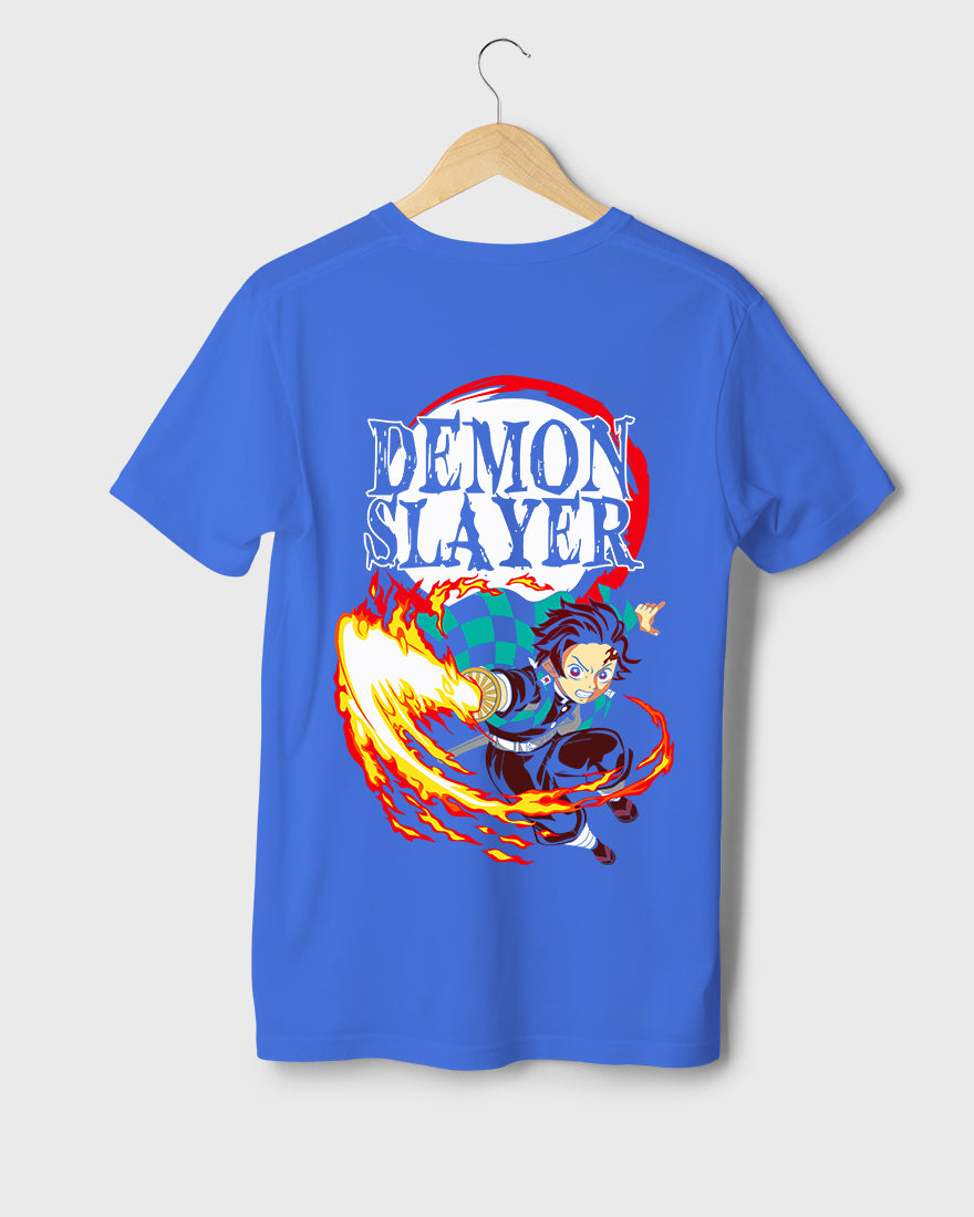 Mens Regular Tshirt Anime Demon Slayer Tanjiro 2