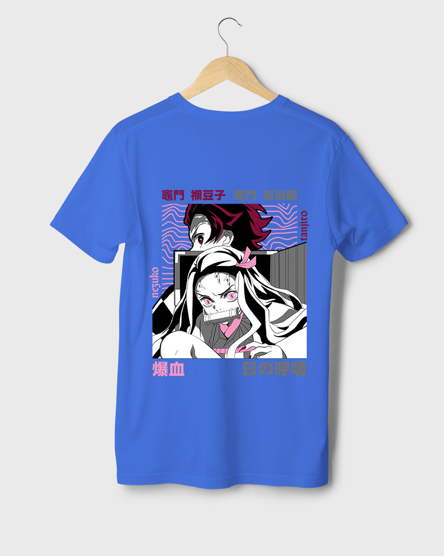 Mens Regular Tshirt Anime Demon Slayer Nezuko