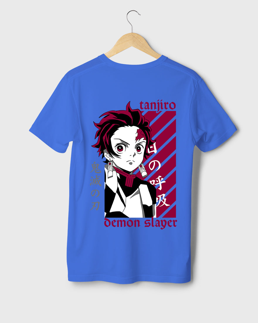 Mens Regular Tshirt Anime Demon Slayer Tanjiro 3