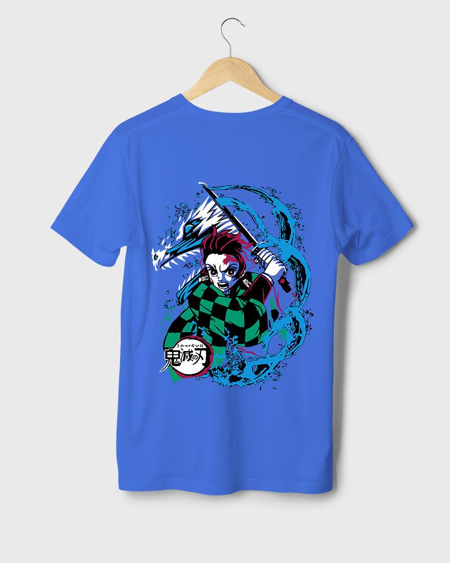 Mens Regular Tshirt Anime Demon Slayer Tanjiro 6