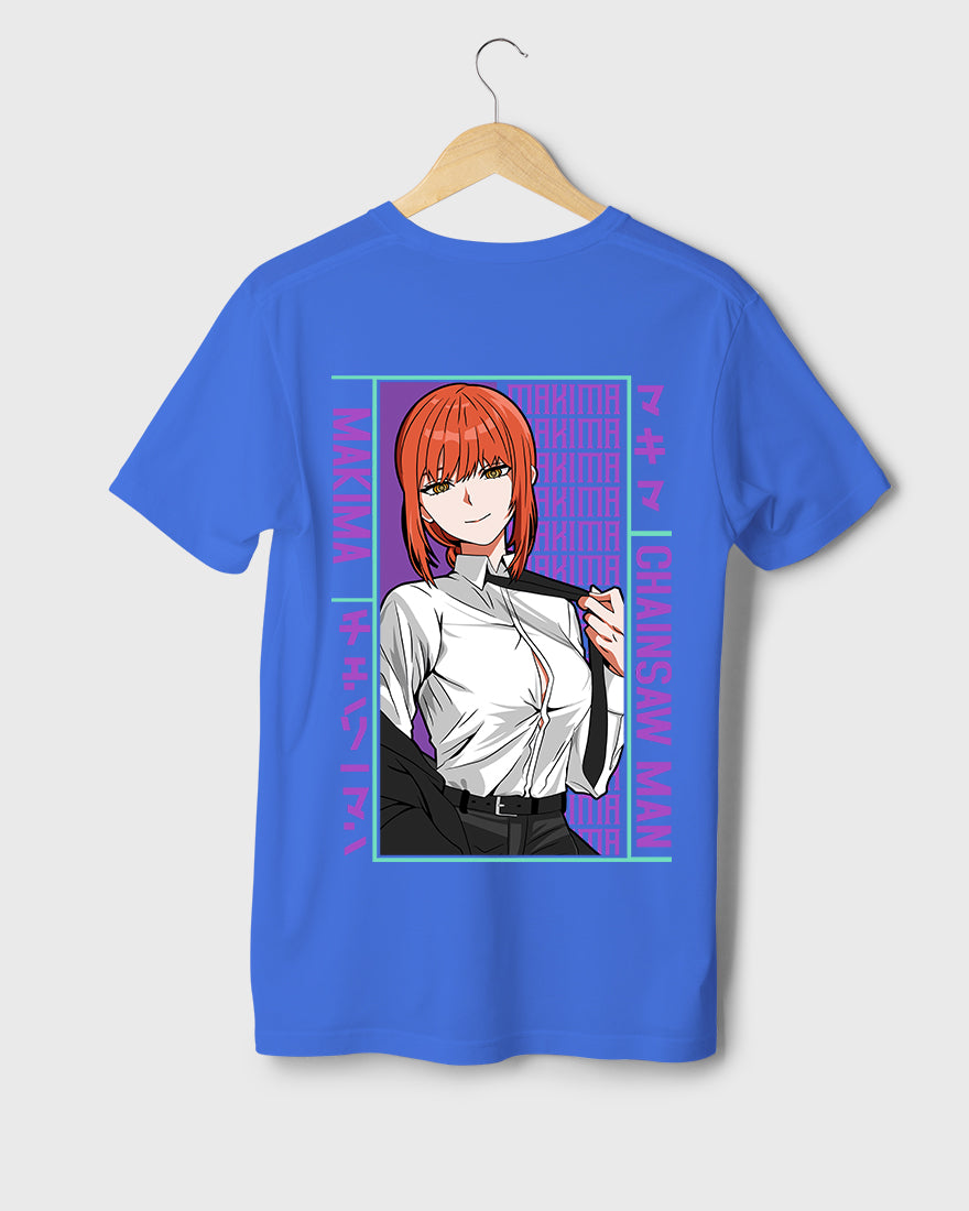 Mens Regular Tshirt Anime Chainsaw Man Makima 2