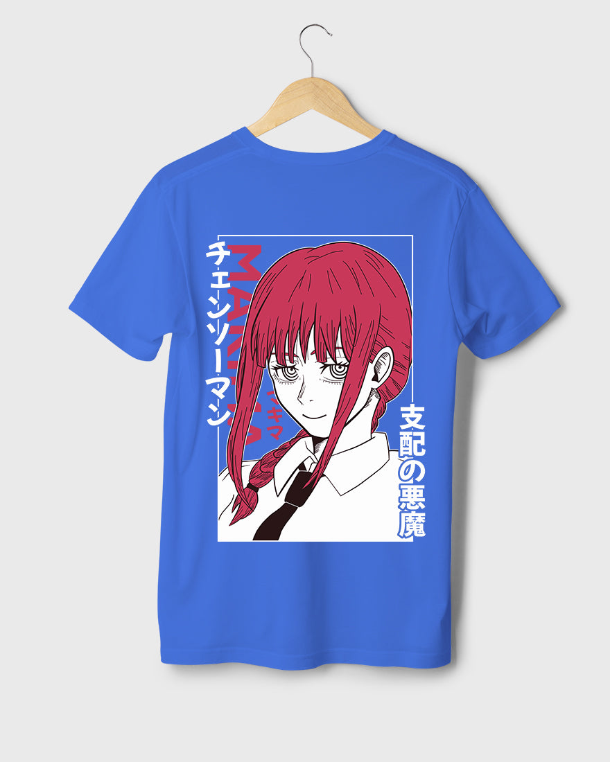 Mens Regular Tshirt Anime Chainsaw Man Makima 1