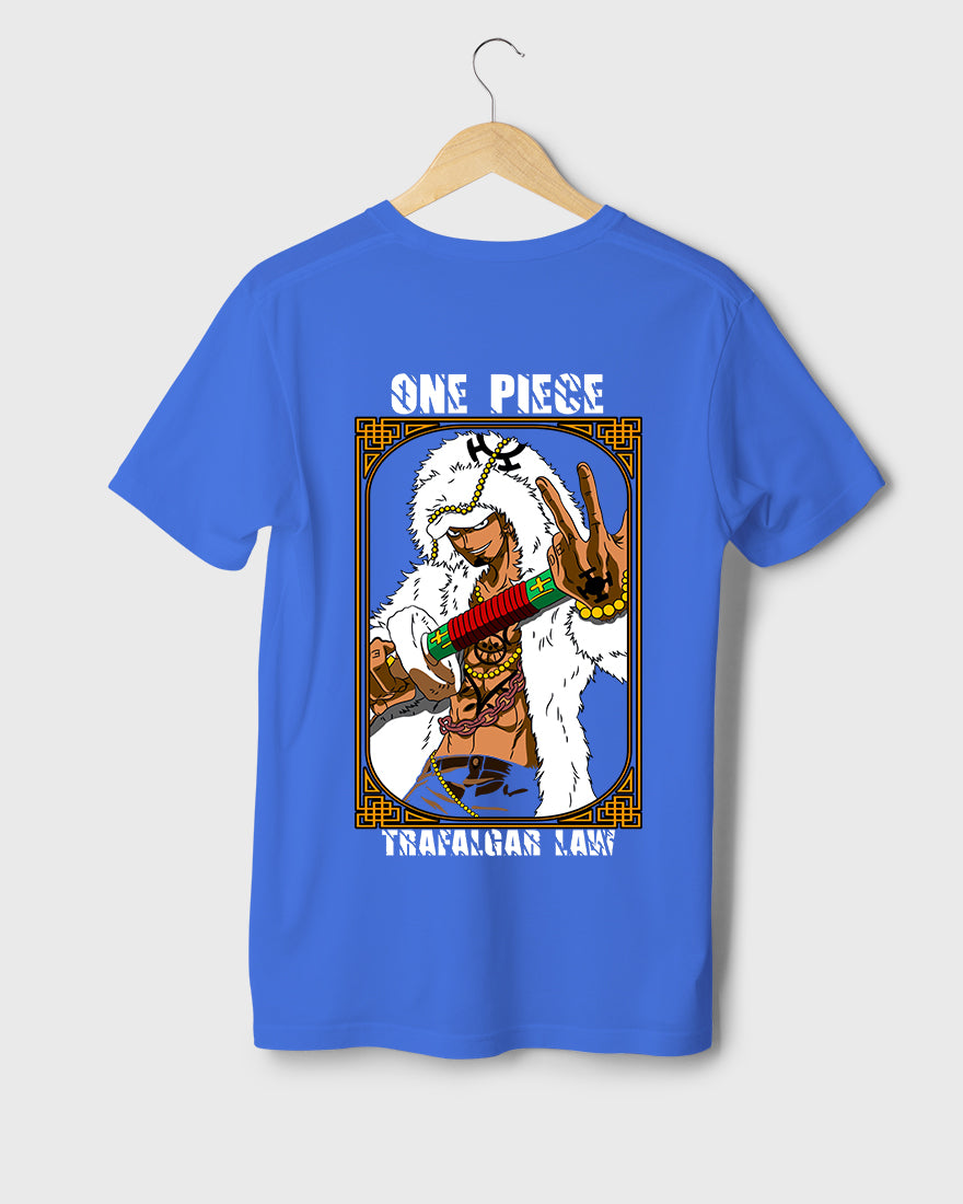 Mens Regular Tshirt Anime One Piece Color