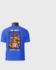 Mens Regular Tshirt Anime One Piece Portgas 1