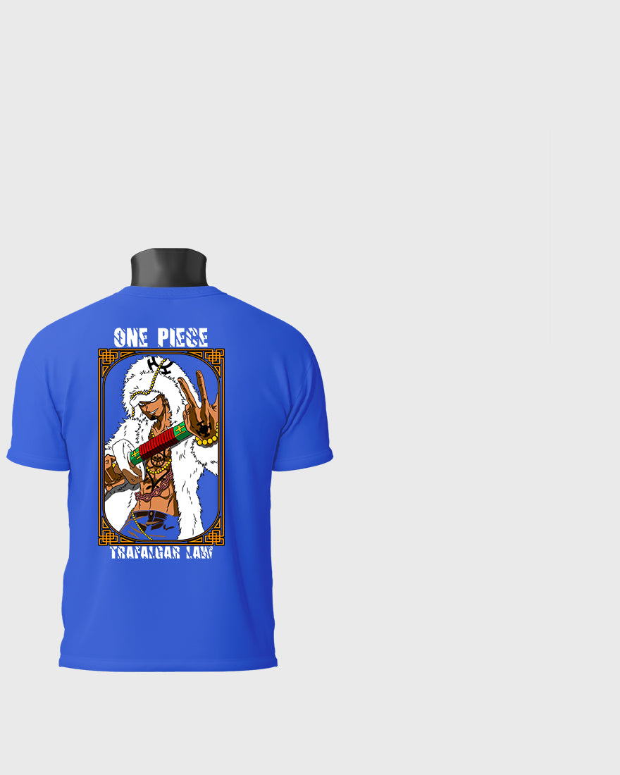 Mens Regular Tshirt Anime One Piece Color