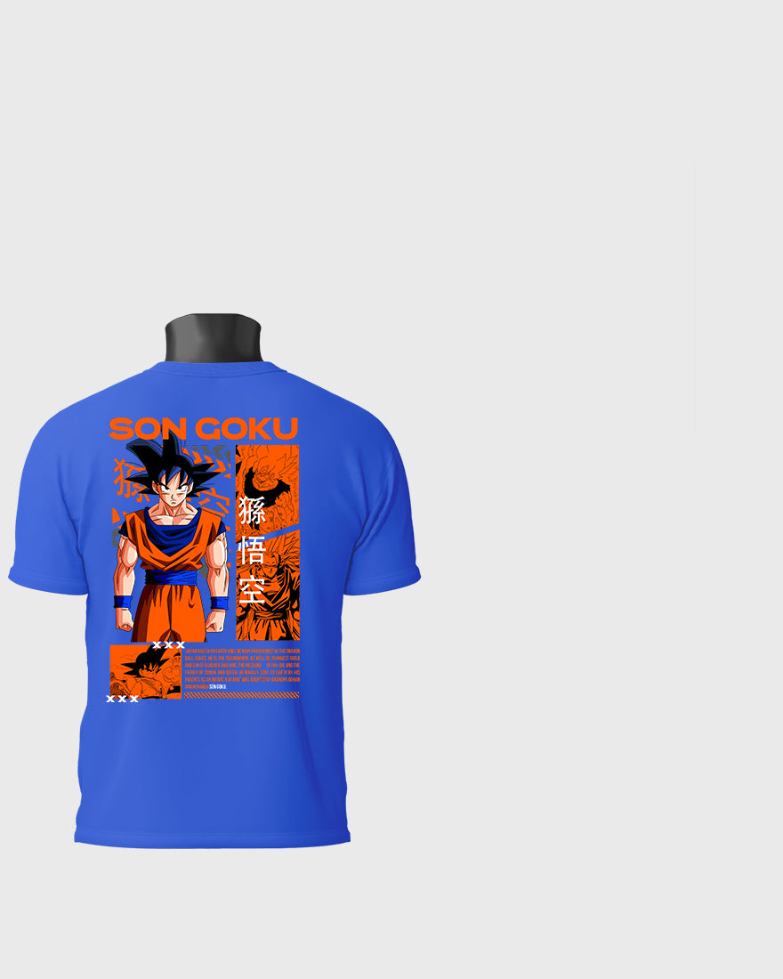 Mens Regular Tshirt Anime Dragon Balls Son Goku