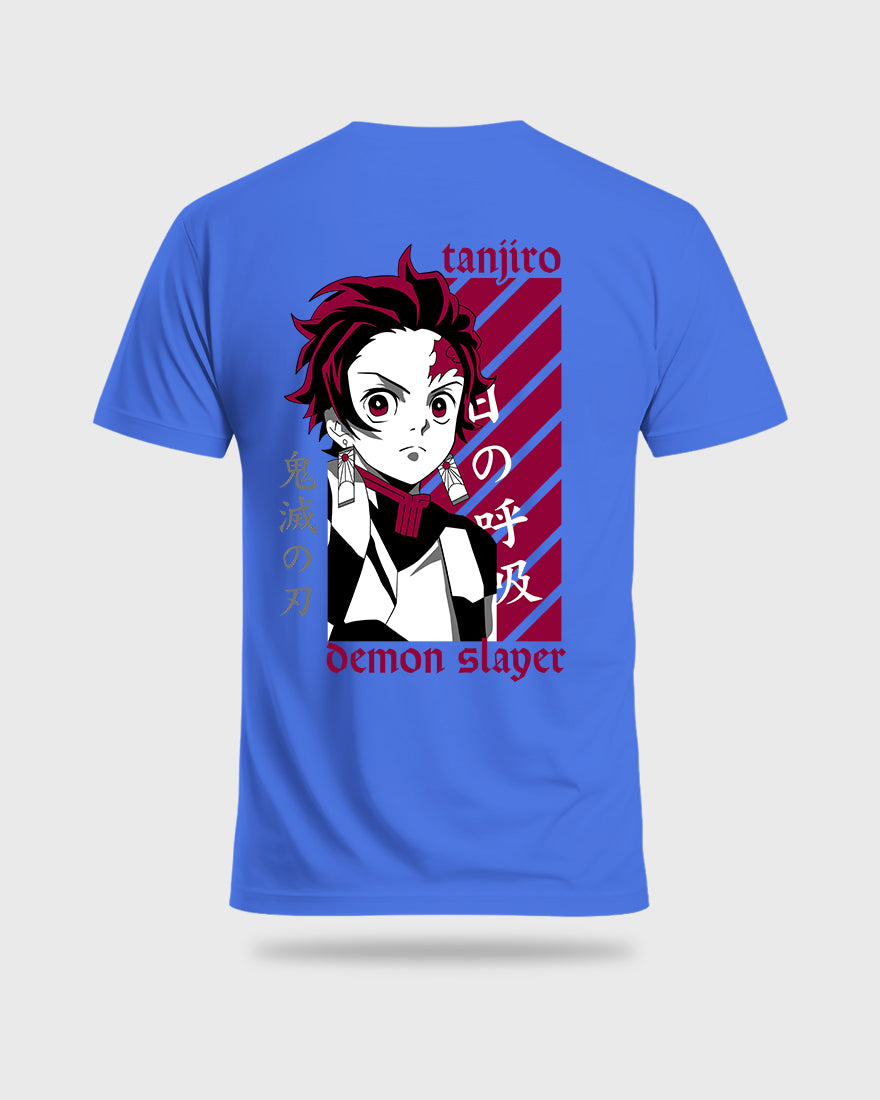 Mens Regular Tshirt Anime Demon Slayer Tanjiro 3