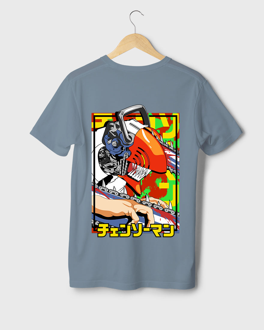 Mens Regular Tshirt Anime Chainsaw Man Denji 5