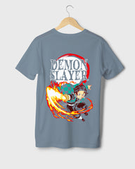 Mens Regular Tshirt Anime Demon Slayer Tanjiro 2