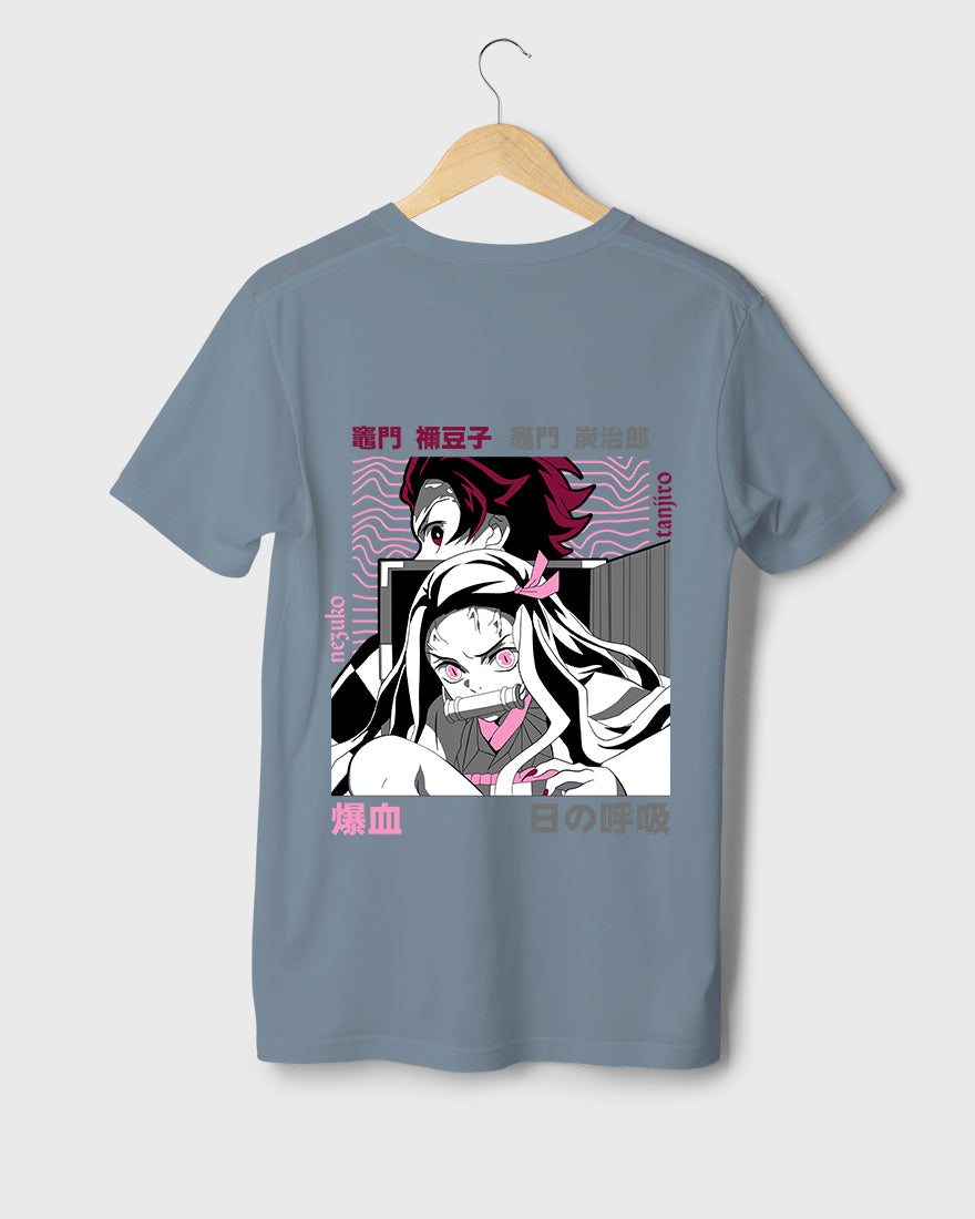 Mens Regular Tshirt Anime Demon Slayer Nezuko