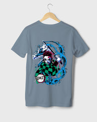 Mens Regular Tshirt Anime Demon Slayer Tanjiro 6