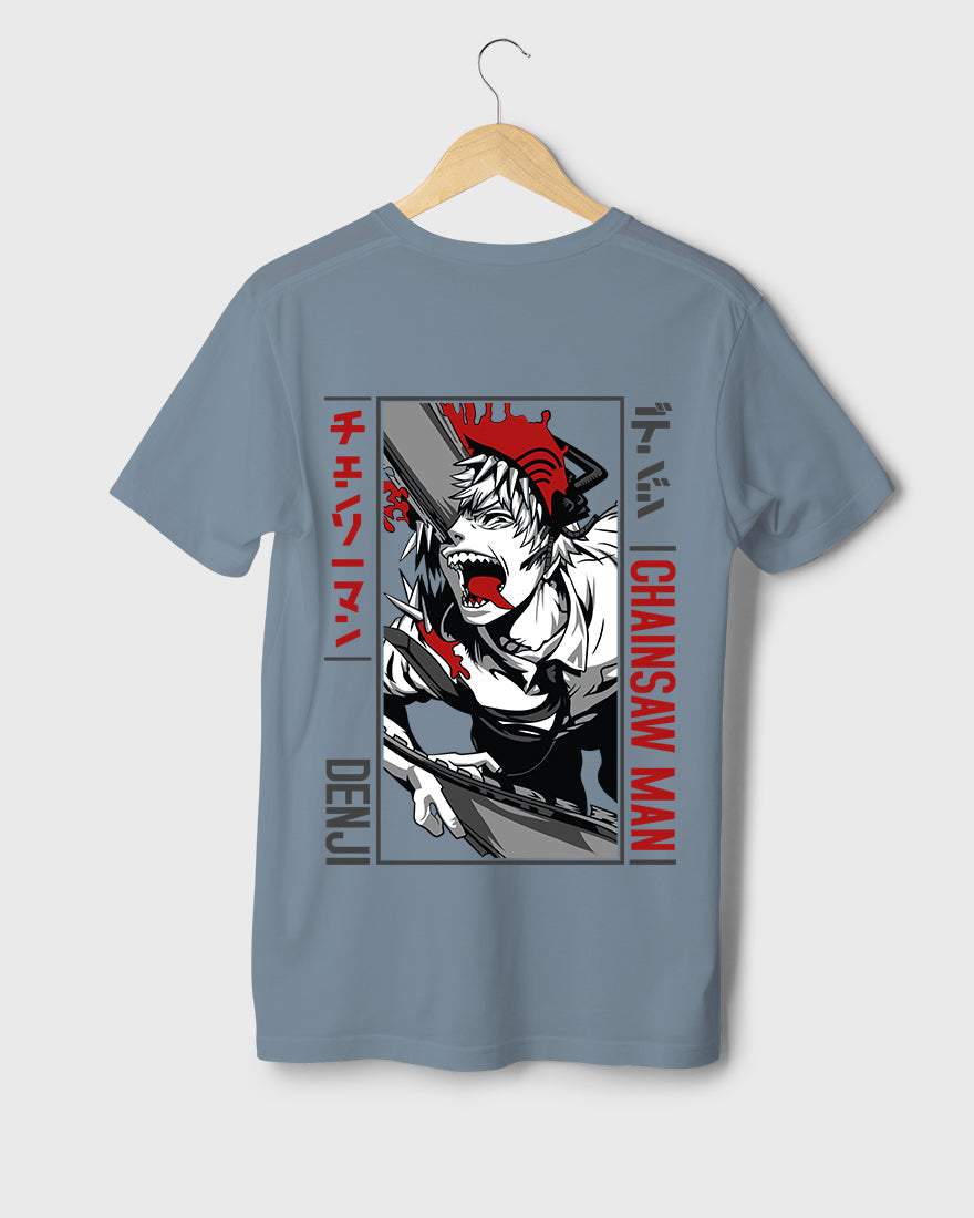 Mens Regular Tshirt Anime Chainsaw Man Denji 6