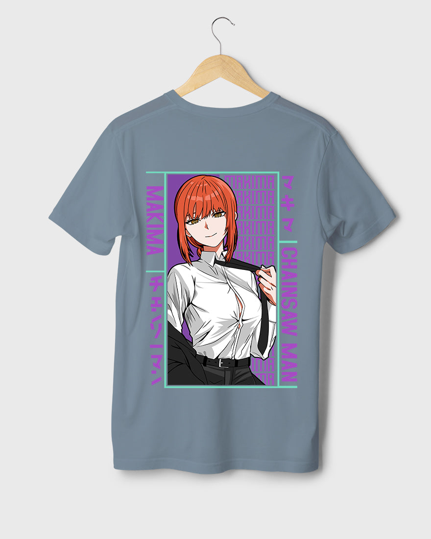 Mens Regular Tshirt Anime Chainsaw Man Makima 2